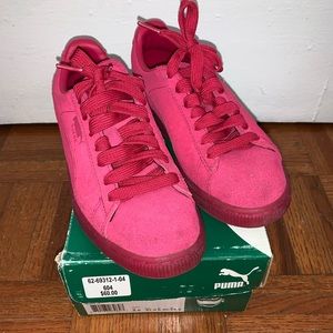 Puma Suede Pink Sneakers